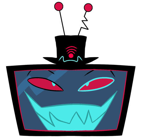 Vox Headshot (Hazbin Hotel)